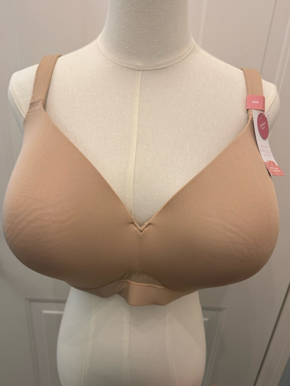 50B Cacique Comfort Bliss Lane Bryant New Bra Cafe Mocha